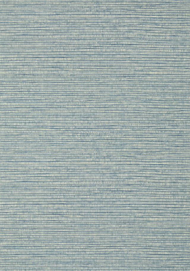Thibaut WOODY GRASS Blue Wallpaper