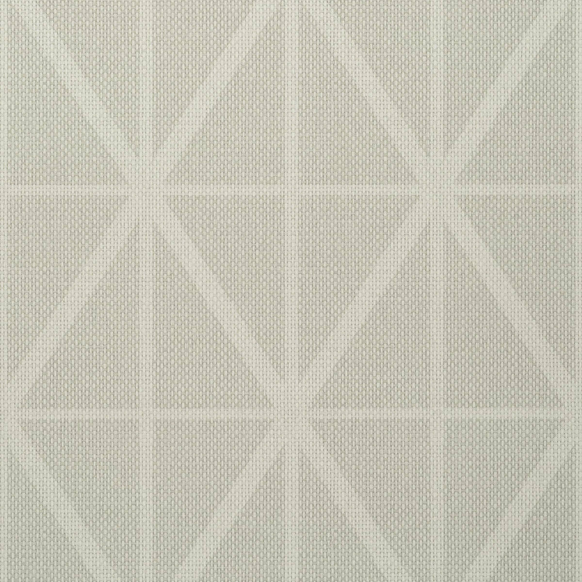 Thibaut Cafe Weave Trellis Putty Wallpaper