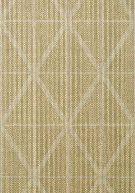 Thibaut CAFE WEAVE TRELLIS Camel Wallpaper