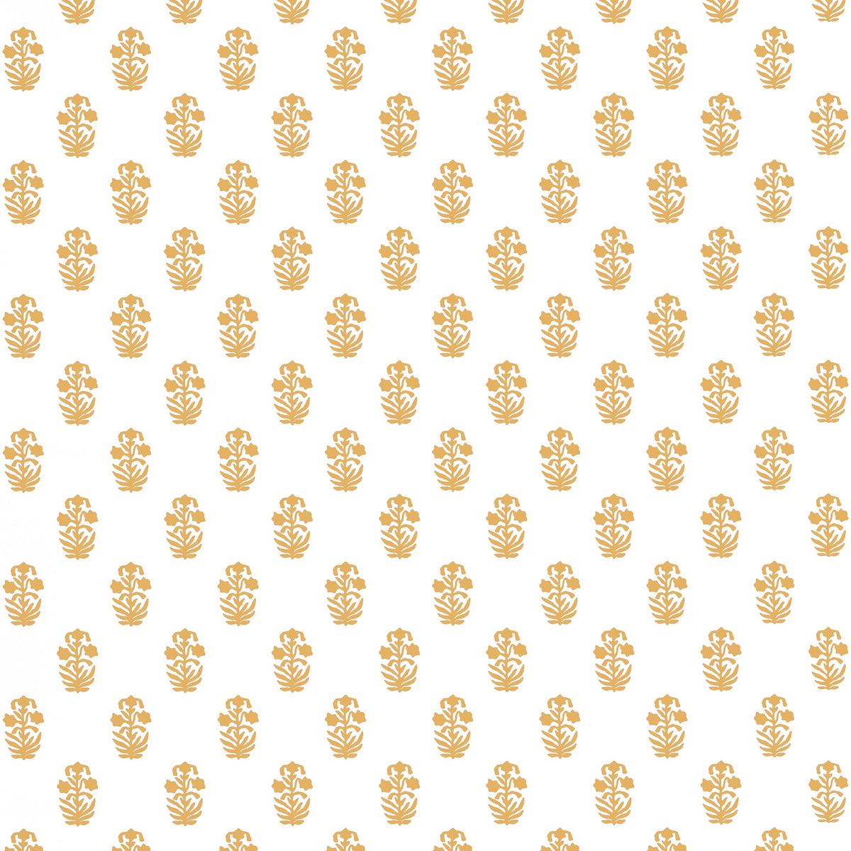 Thibaut Corwin Gold On White Wallpaper
