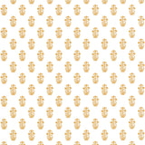 Thibaut Corwin Gold On White Wallpaper