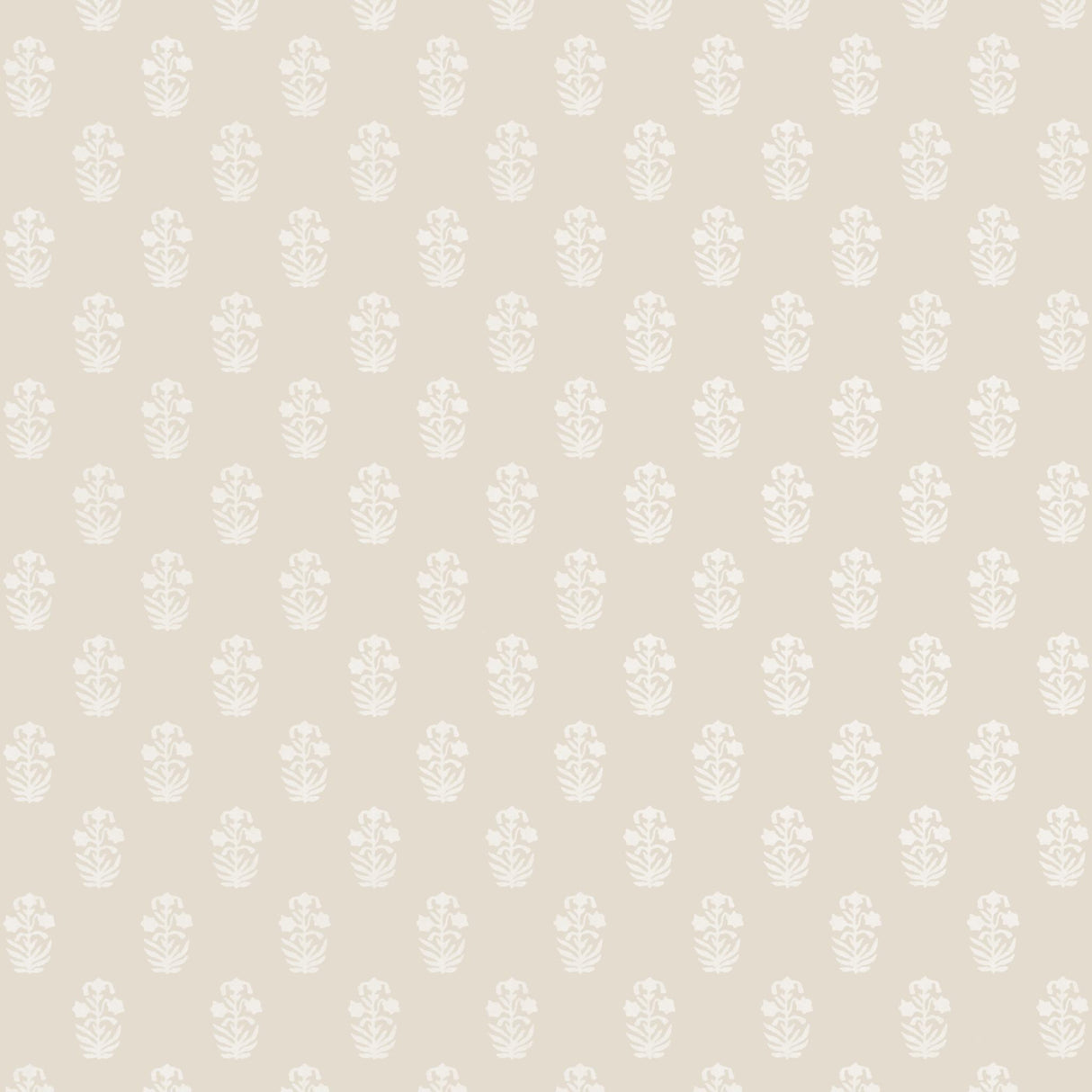 Thibaut CORWIN White on Natural Wallpaper