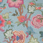 Thibaut INDIENNE JACOBEAN Raspberry and Teal Wallpaper