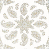Thibaut East India Beige Wallpaper