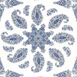 Thibaut EAST INDIA Blue and White Wallpaper