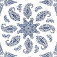 Thibaut East India Blue And White Wallpaper