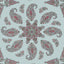 Thibaut EAST INDIA Raspberry and Teal Wallpaper
