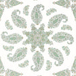 Thibaut EAST INDIA Green and White Wallpaper