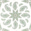 Thibaut East India Green And White Wallpaper