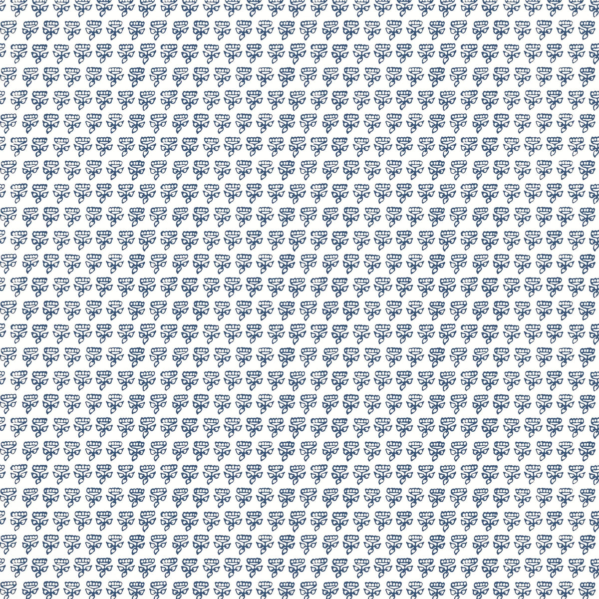 Thibaut Mimi Navy Wallpaper