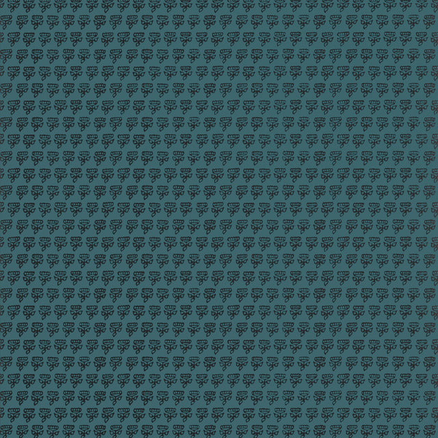 Thibaut Mimi Teal Wallpaper