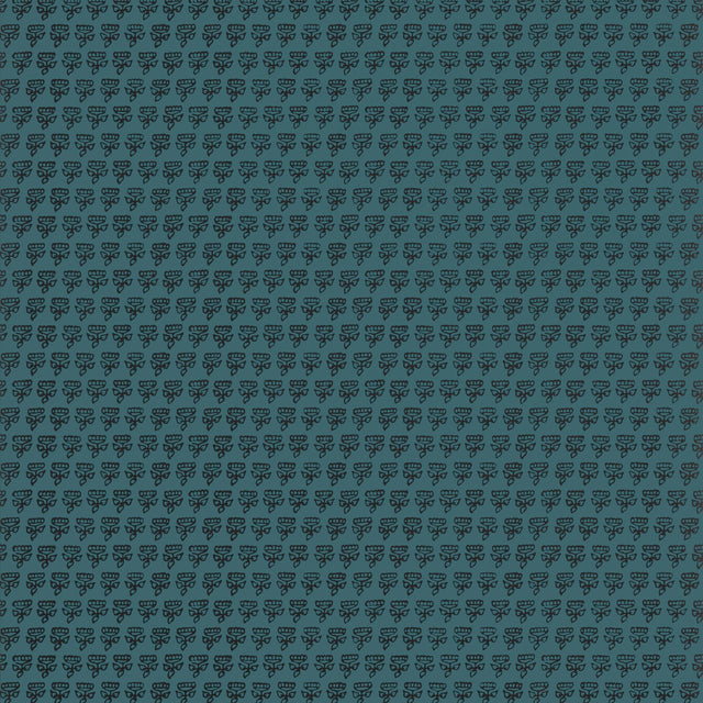Thibaut MIMI Teal Wallpaper