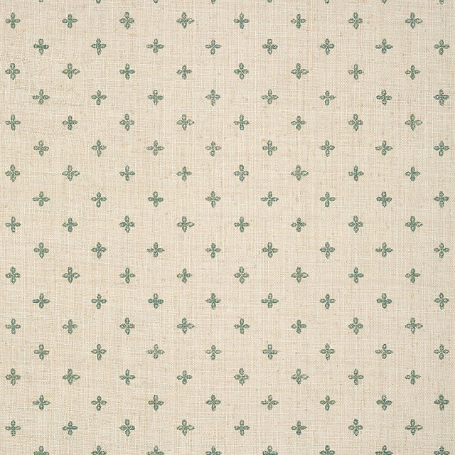 Thibaut Bethany Green On Off White Wallpaper
