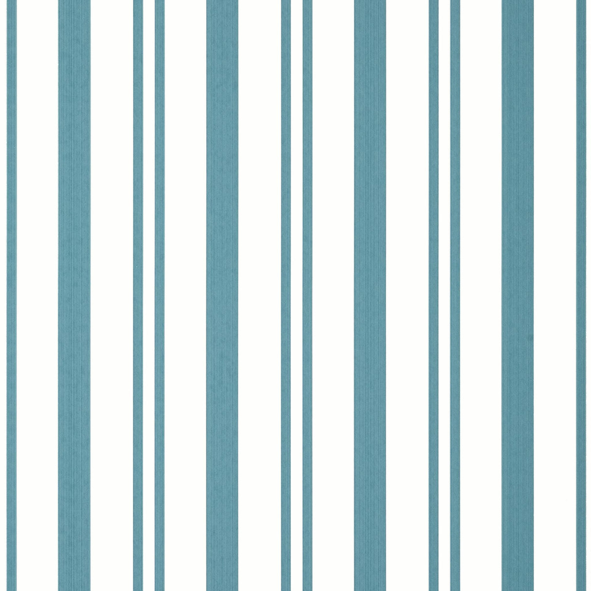 Thibaut MAGGIE STRIPE Teal Wallpaper