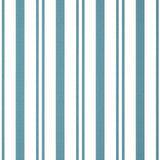 Thibaut MAGGIE STRIPE Teal Wallpaper