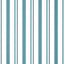 Thibaut MAGGIE STRIPE Teal Wallpaper