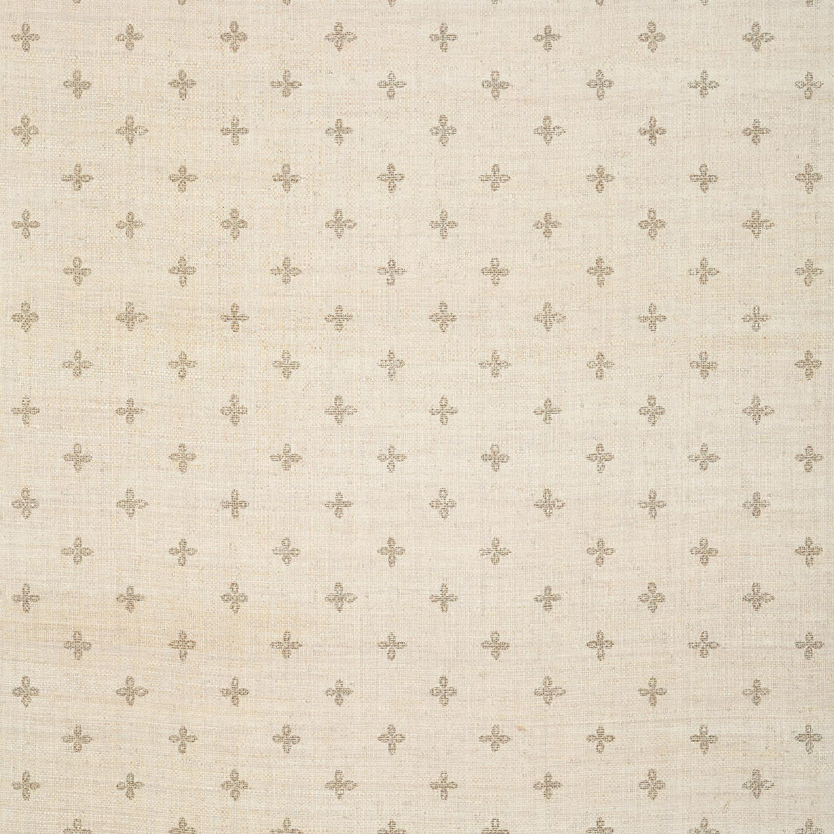 Thibaut BETHANY Beige on Off White Wallpaper
