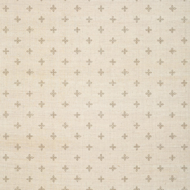 Thibaut BETHANY Beige on Off White Wallpaper