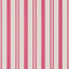 Thibaut Maggie Stripe Raspberry Wallpaper