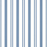 Thibaut MAGGIE STRIPE Blue Wallpaper