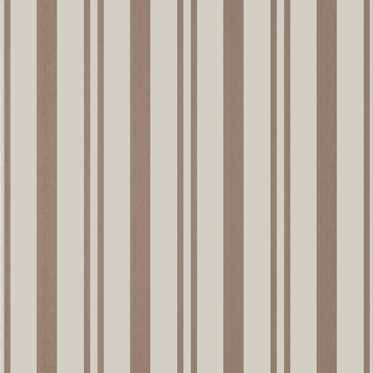 Thibaut MAGGIE STRIPE Brown Wallpaper