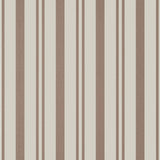 Thibaut MAGGIE STRIPE Brown Wallpaper