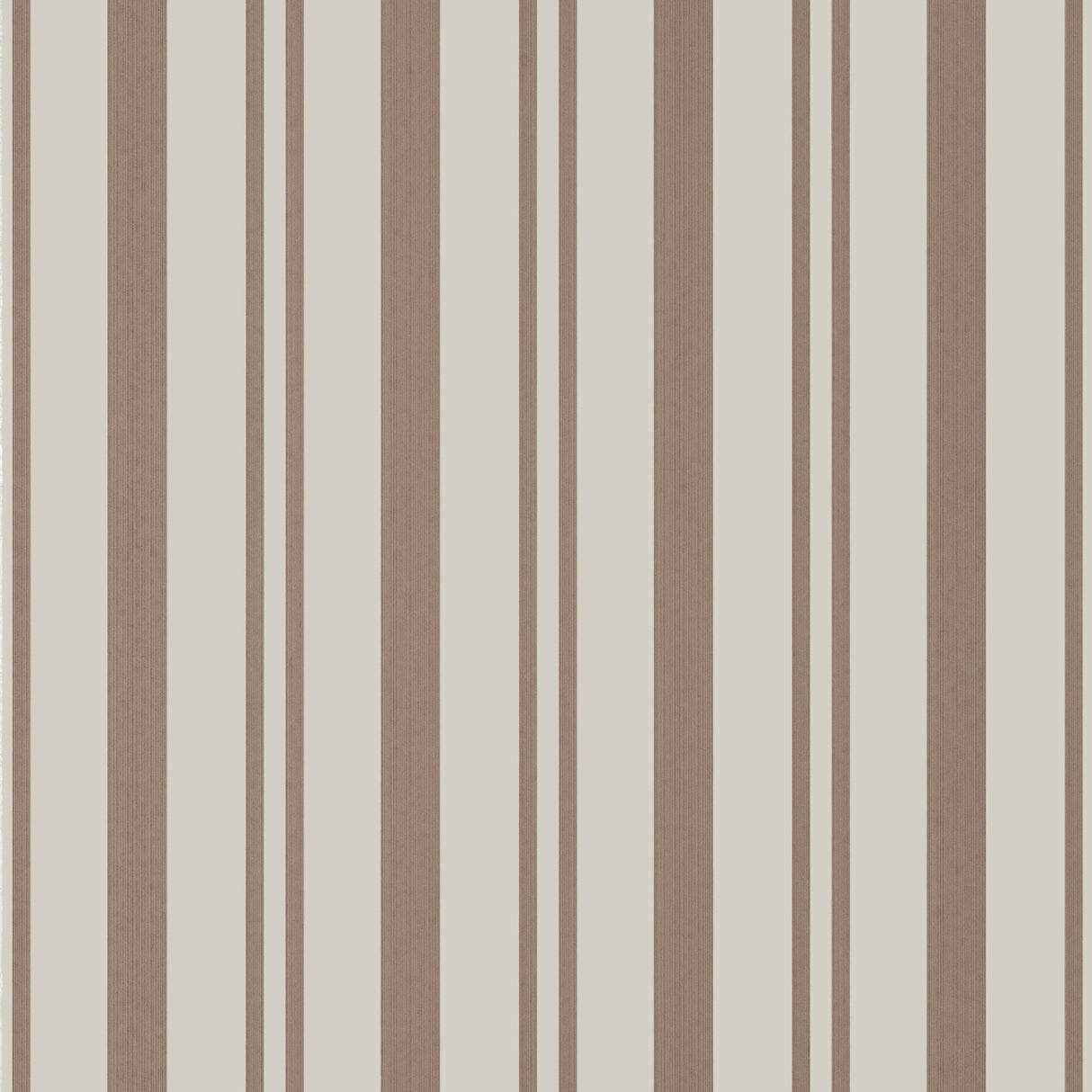 Thibaut Maggie Stripe Brown Wallpaper