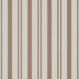 Thibaut Maggie Stripe Brown Wallpaper