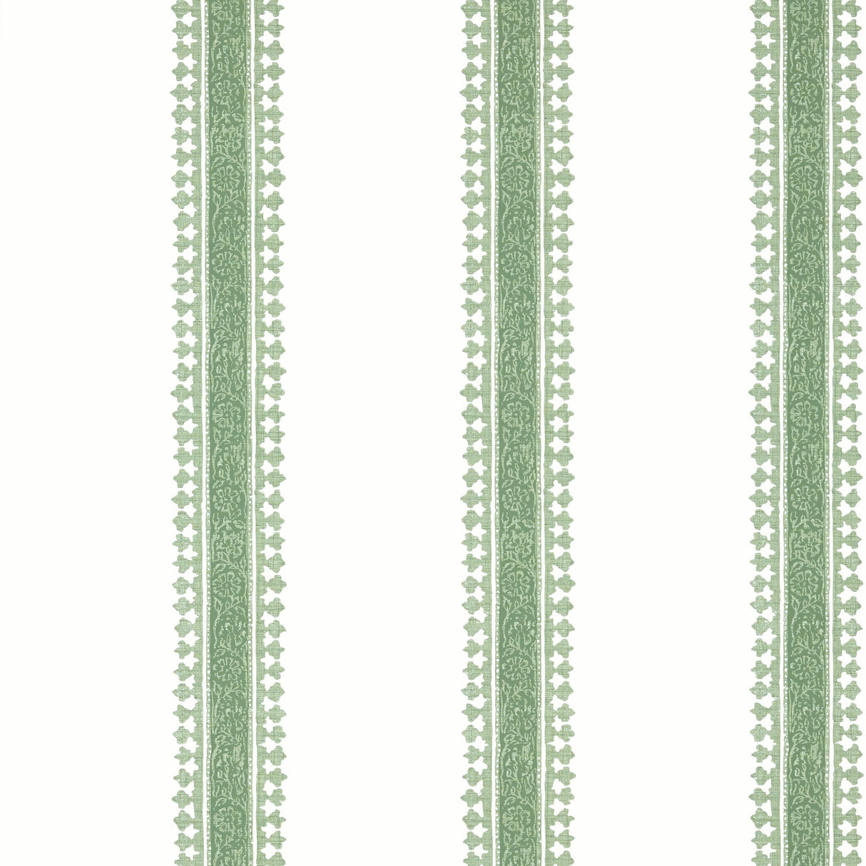 Thibaut Cambridge Stripe Green Wallpaper