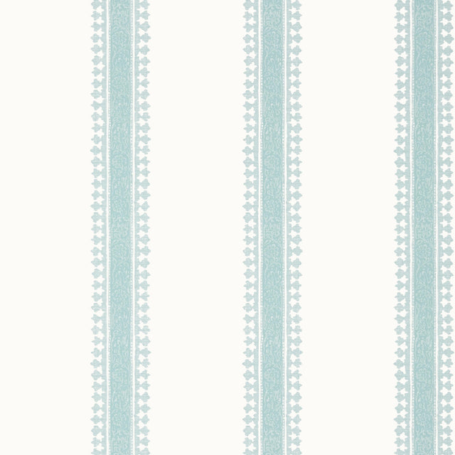 Thibaut Cambridge Stripe Seaglass Wallpaper