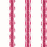 Thibaut CAMBRIDGE STRIPE Raspberry Wallpaper