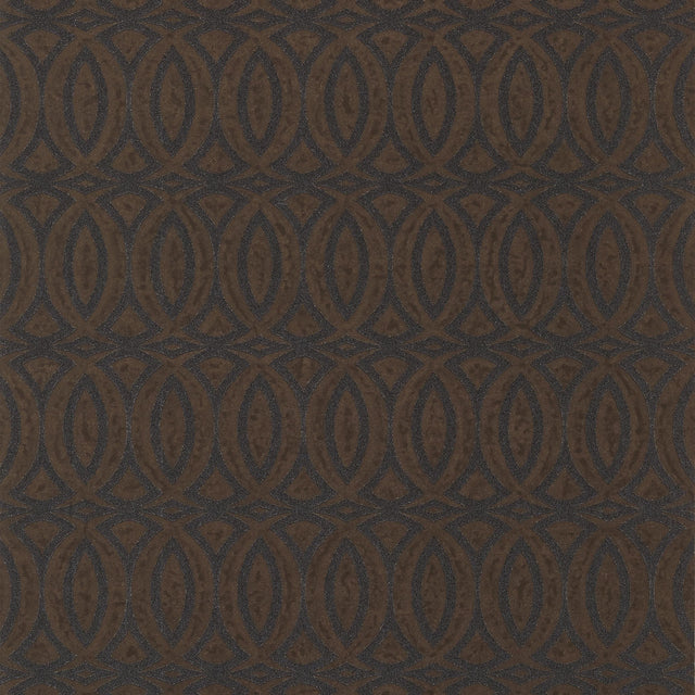 Thibaut Martello Chocolate Wallpaper