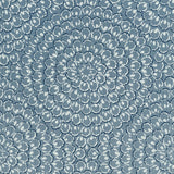 Thibaut Aster Navy Wallpaper