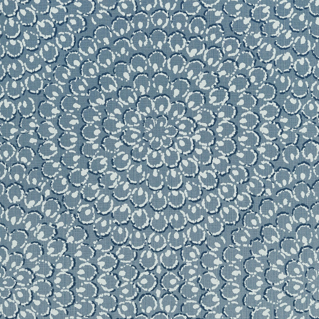 Thibaut Aster Navy Wallpaper