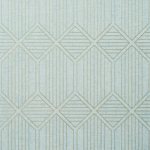 Thibaut Noam Aqua Wallpaper