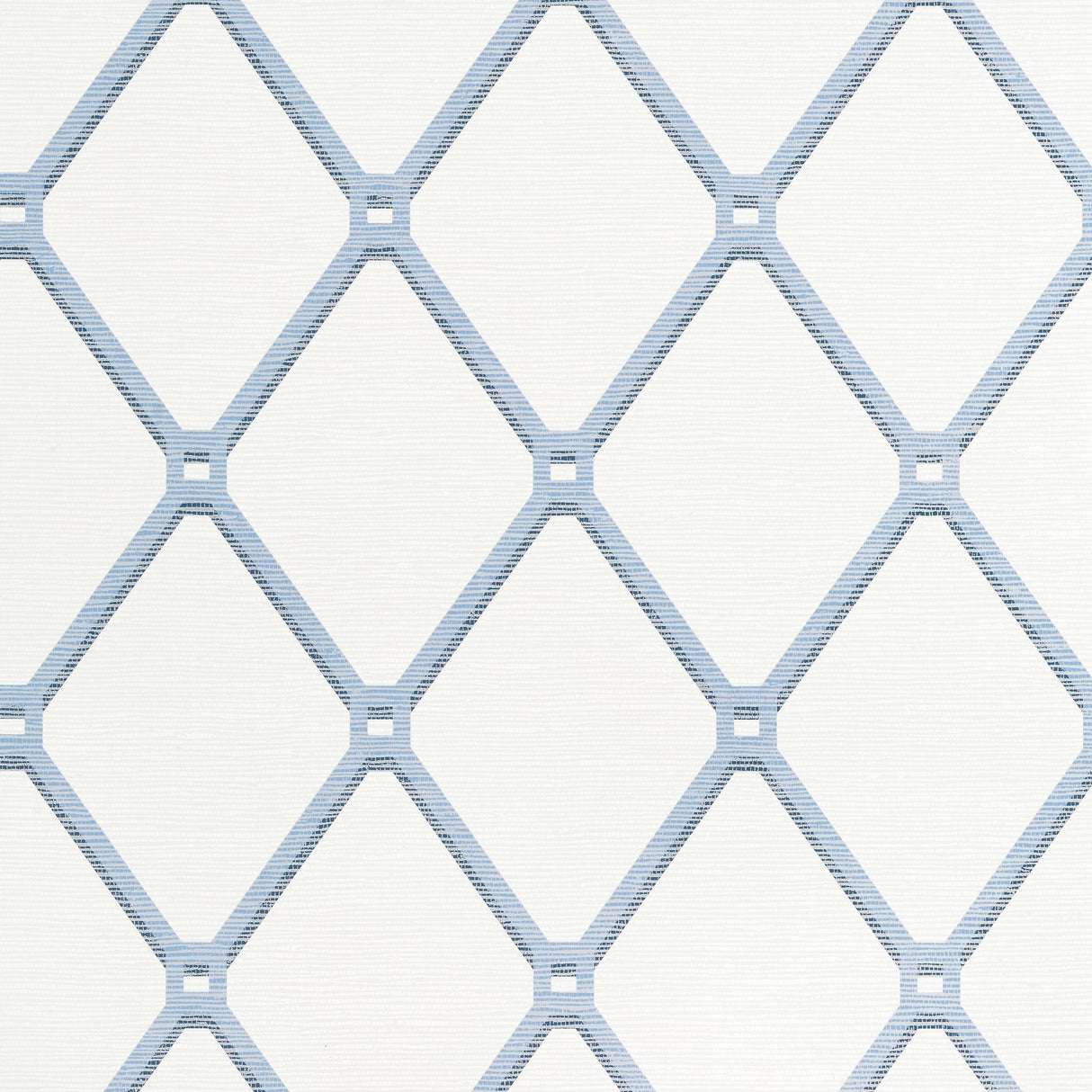 Thibaut Easom Trellis Blue Wallpaper