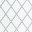 Thibaut Easom Trellis Blue Wallpaper