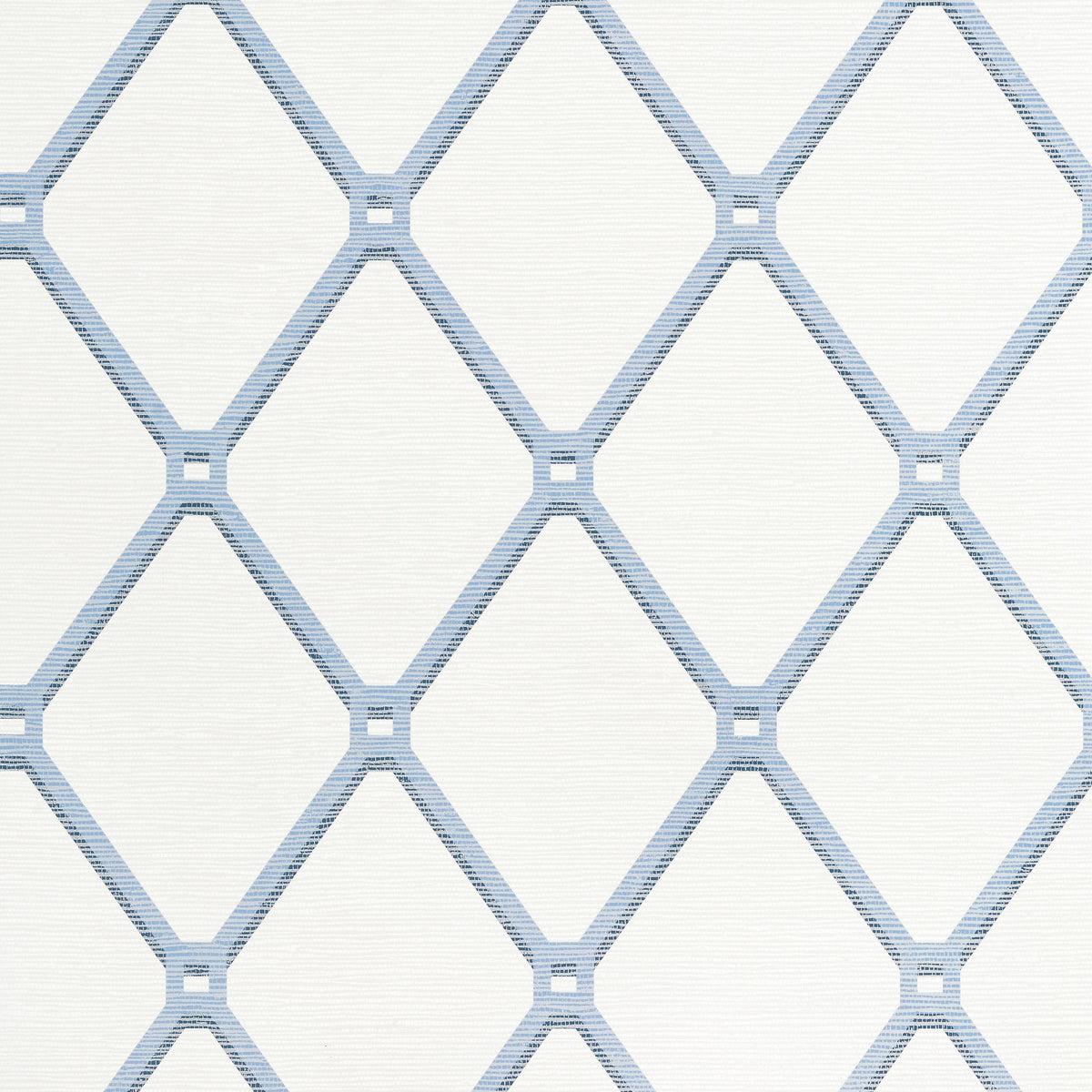 Thibaut Easom Trellis Blue Wallpaper