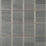 Thibaut WOOD PANEL Charcoal and Metallic Gold Wallpaper