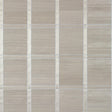 Thibaut WOOD PANEL Taupe and Metallic Silver Wallpaper