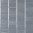 Thibaut Wood Panel Cadet And Metallic Pewter Wallpaper