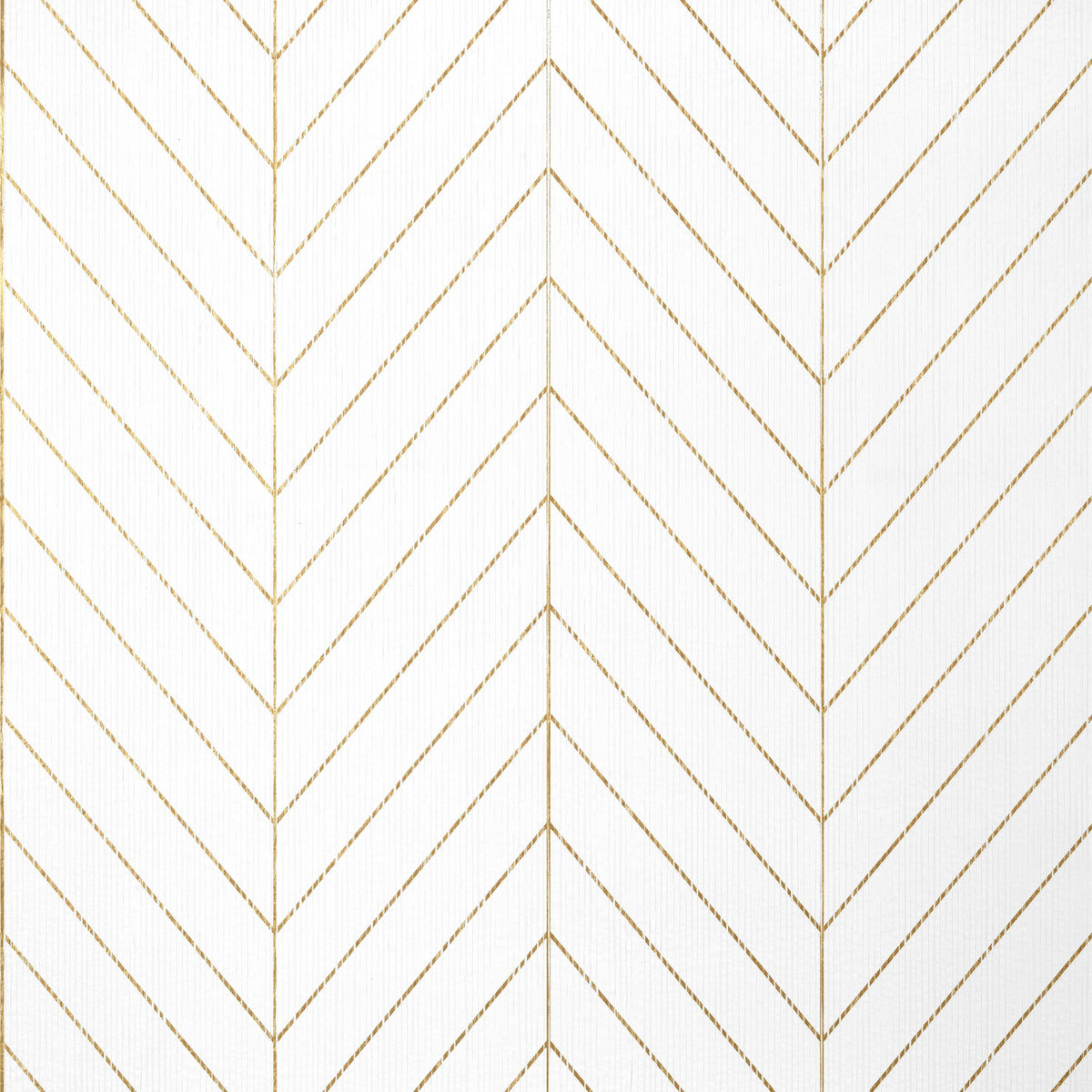 Thibaut Land Bridge White And Metallic Gold Wallpaper