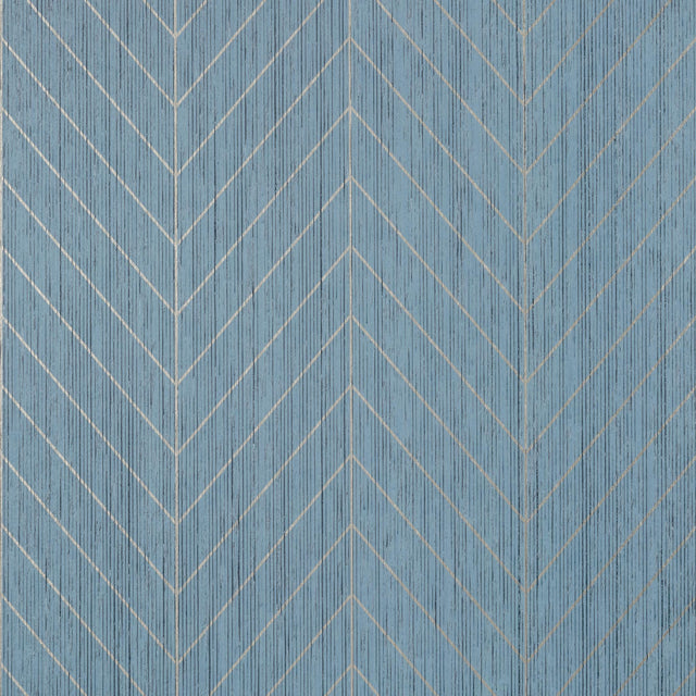 Thibaut LAND BRIDGE Mineral and Metallic Gold Wallpaper