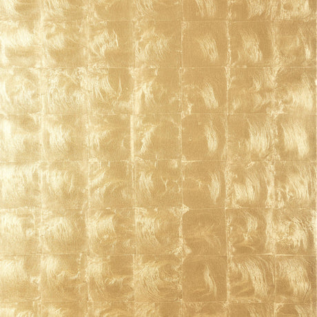 Thibaut METAL LEAF Metallic Gold Wallpaper