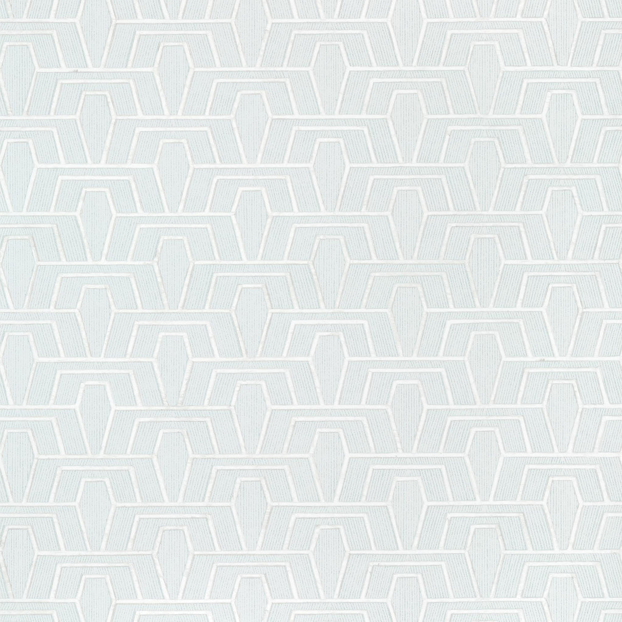 Thibaut HINTON TUNNEL Soft Blue Wallpaper