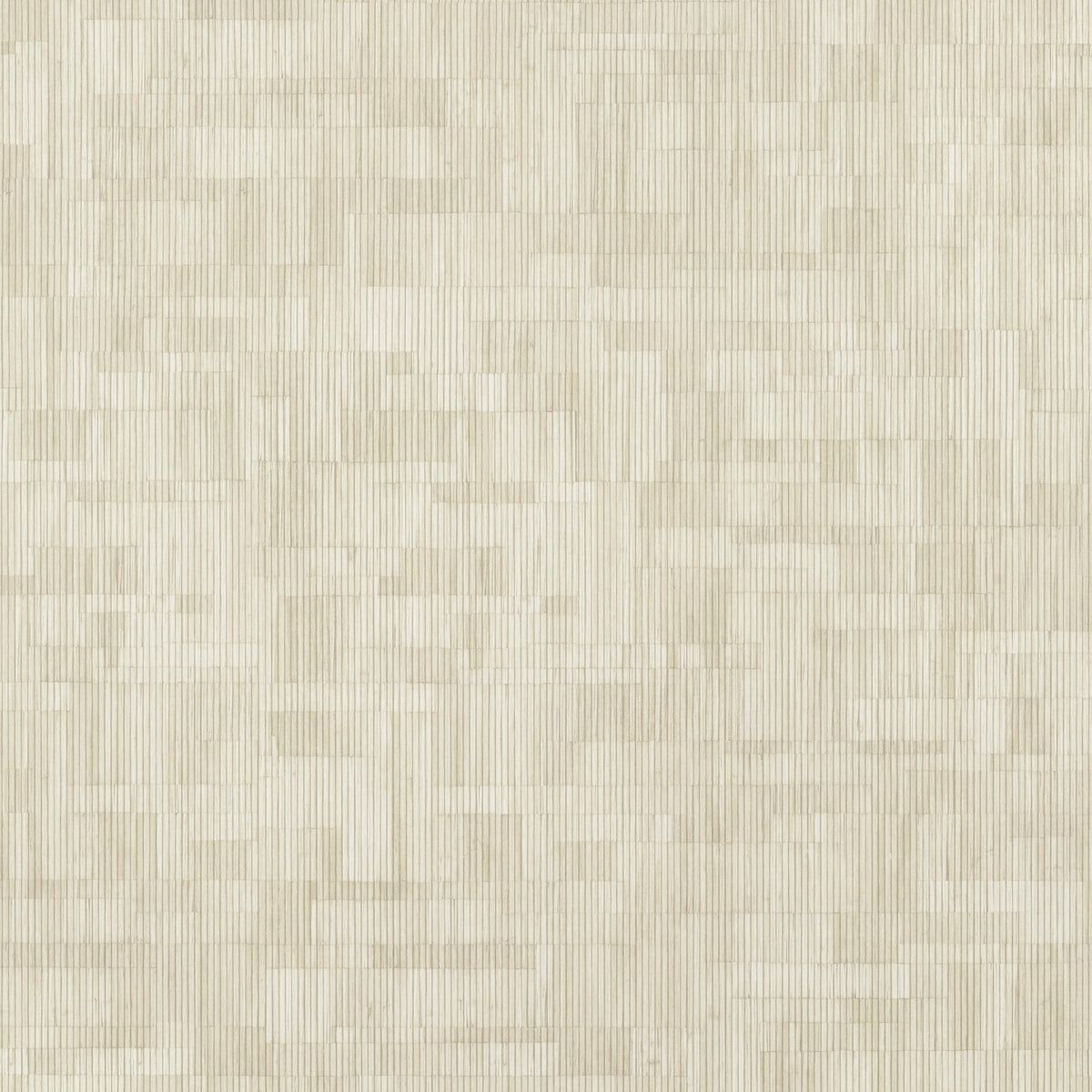 Thibaut Bamboo Mosaic Sand Wallpaper