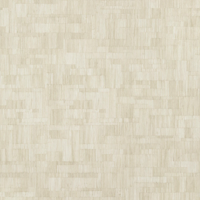Thibaut Bamboo Mosaic Sand Wallpaper