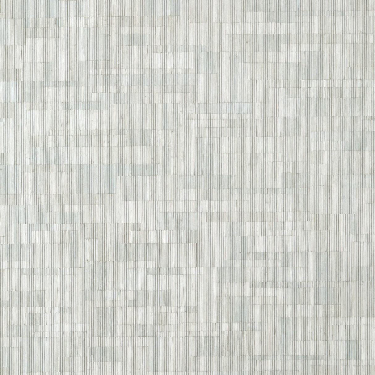 Thibaut BAMBOO MOSAIC Putty Wallpaper
