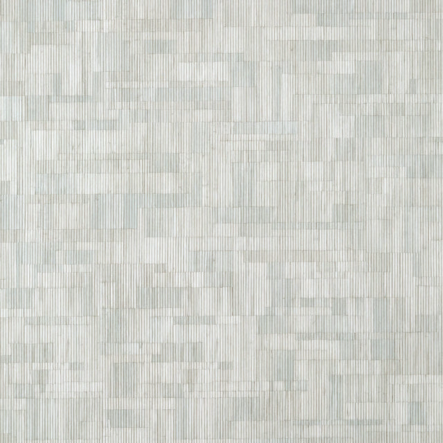 Thibaut Bamboo Mosaic Putty Wallpaper
