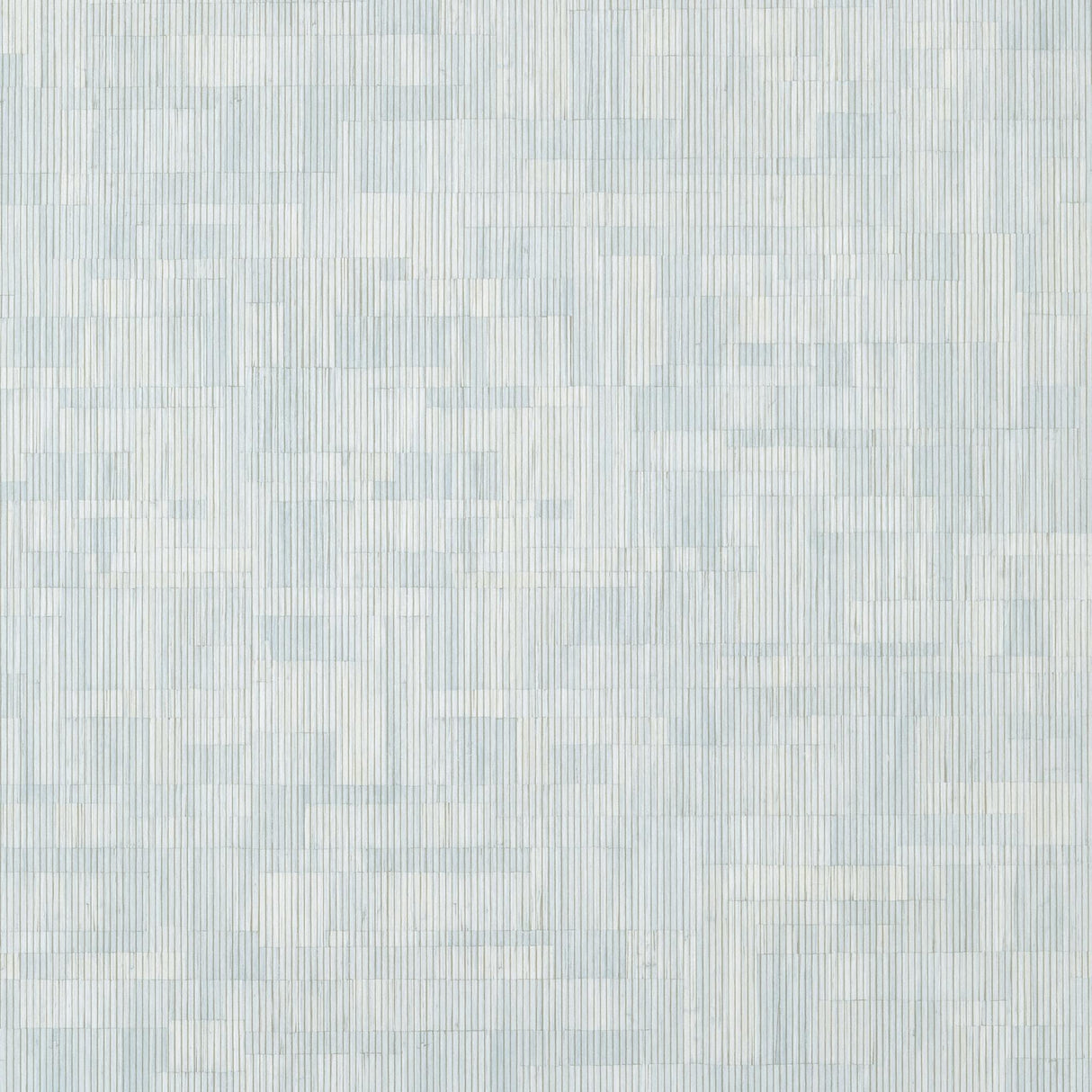 Thibaut BAMBOO MOSAIC Soft Blue Wallpaper